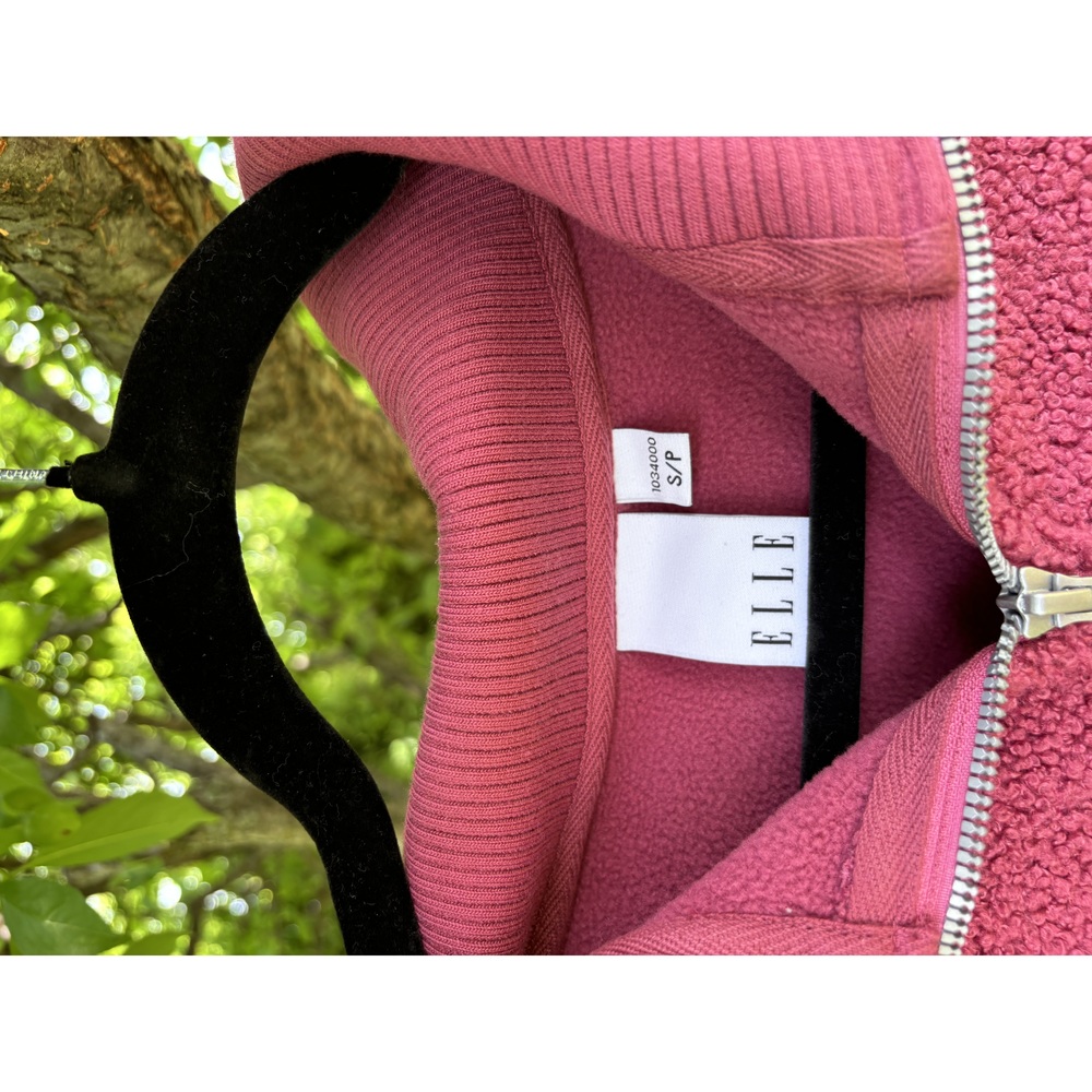 Red Quarter-Zip Sweater - Picture 2 of 4